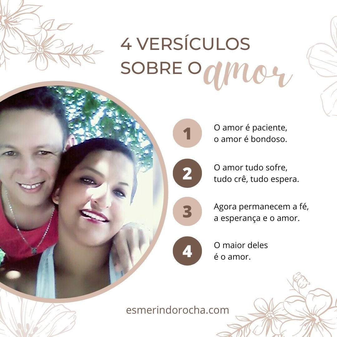 INICIO amor bíblico em versos românticos
